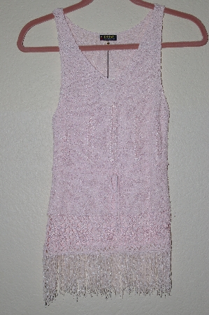 +MBADG #26-070  "Q Point Fancy Pink Knit Tank"