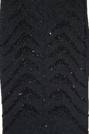 +MBADG #26-014  "Carina Black Knit Hand Beaded Knit Tank"