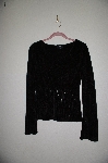 +MBADG #26-034  "It's Our Time Fancy Knit Black Chenille Sweater"