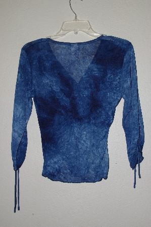 +MBADG #11-043  "Styles Blue Stretch Top"