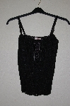 +MBADG #55-267  "Seles Black Stretch Lace Cami"