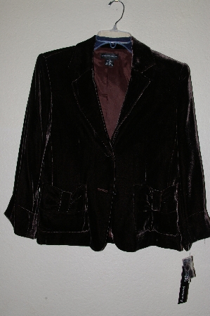 +MBADG #55-285  "Spenser Jeremy Fancy Brown Velvet Jacket"
