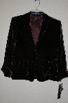 +MBADG #55-285  "Spenser Jeremy Fancy Brown Velvet Jacket"