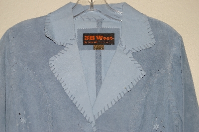 +MBADG #55-132  "3B West Fancy Suede Shirt Jacket"