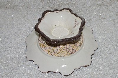 +MBADG #31-611 "1986 Hand Made Ceramic Pig Cake Server"