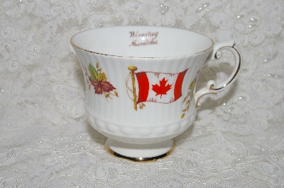 +MBADG #31-117 "Vintage The Flag & Maple Leaf Of Canada Tea Cup"