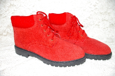 +MBAB #29-285  "Premier Shoes Red Sweater Hiker Boot"