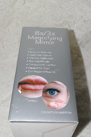 +MBAB #29-356  "Floxite 8X/3X  Magnifying Vanity Mirror"