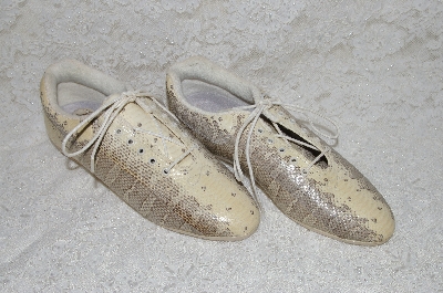 +MBAB #29-217  "Snakers Virgin (W05) Natural Snakeskin Shoes"