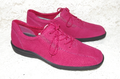 +MBAB #29-174  "Easy Spirt Red Leather Walking Shoes"