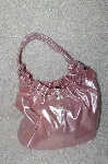 +MBAB#29-015  "The Find Pink Shinny Leather Hand Bag"