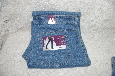 +MBAB #29-352  "Gloria Vanderbilt Blue Denim Size 6 Long  "Amanda" Classic Fit Stretch Jeans"
