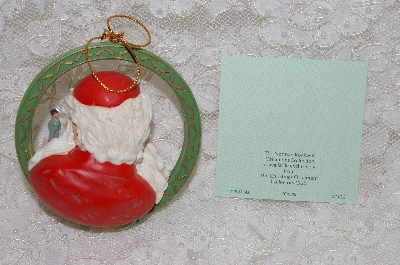 +MBAB #29-001  "Norman Rockwell "Santa's Magic" 1987 Ornament"