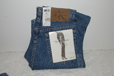+MBAB #99-235  "Calvin Klein 5 Pocket Size 8 & 32" Long  Jeans"