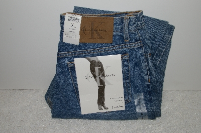 +MBAB #99-235  "Calvin Klein 5 Pocket Size 8 & 32" Long  Jeans"