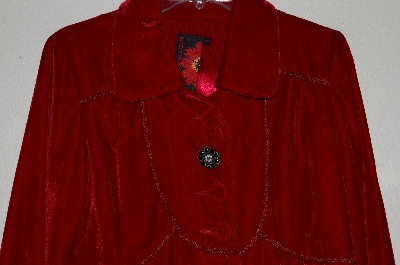 +MBAB #88-016  "Debbie Shuchat Red Velvet Jacket"
