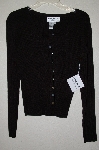 +MBAMG #25-118  "Joseph A Black Knit Cardigan"