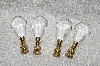 +MBAMG #25-336  "Set Of 4 Swarovaski Faceted Crystal Lamp Shade Finals"