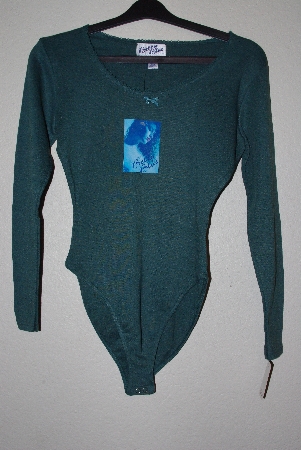 +MBANF #625  "Betty Blue Green Stretch Body Suit"