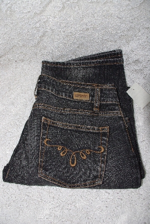 +MBANF #532  "London Jeans Black Wash 5 Pocket Jeans"