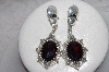 +MBAMG #11-0925  "Nalwood Faceted Garnet Handmade Sterling Earrings"
