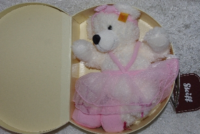 +MBAMG #79-122 "Steiff Teddy In A Suitcase Plush Bear With Accessories"