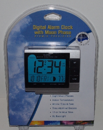 +MBA #3535-417    "Atomic Digital Desktop Alarm Clock"