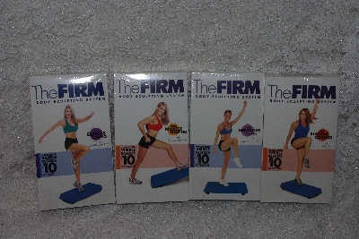 **MBAMG #79-021  The Firm Set Of 4 VHS Work Out Tapes"
