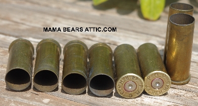 MBA #5626B-1927  "1990's P M C 44 Rem MAG Brass Set Of (25) Spent Shell Casings"